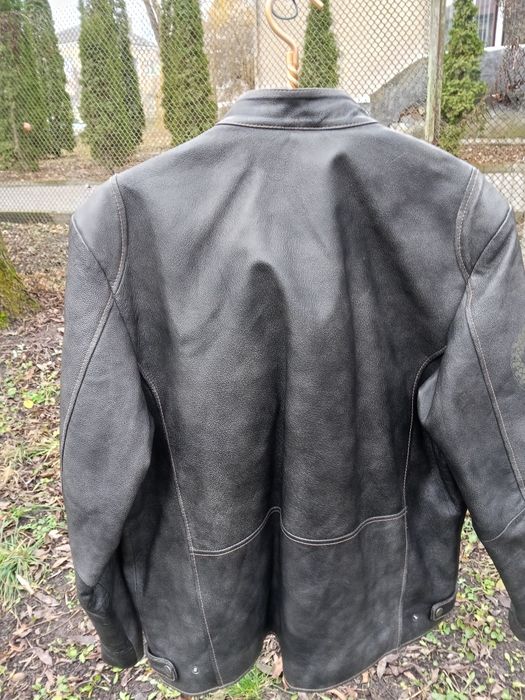 Куртка шкіряна, бомбер.