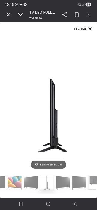 LG smart TV 43 polgadas nova nunca usei 250 sou da palhaça