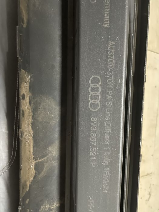 Difusor audi A3 sline