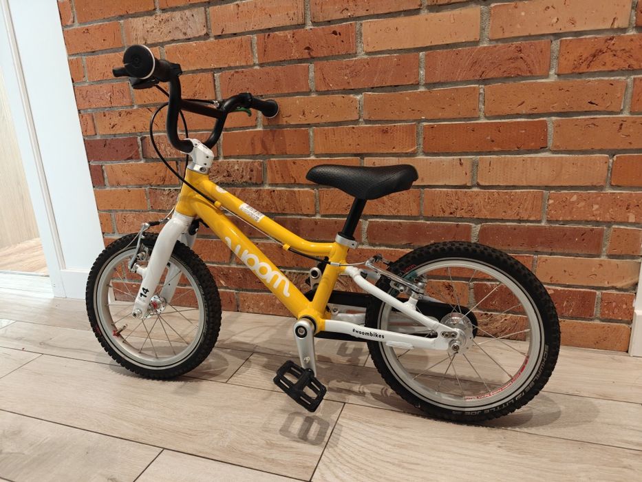 Woom 2 żółty. Stan idealny.