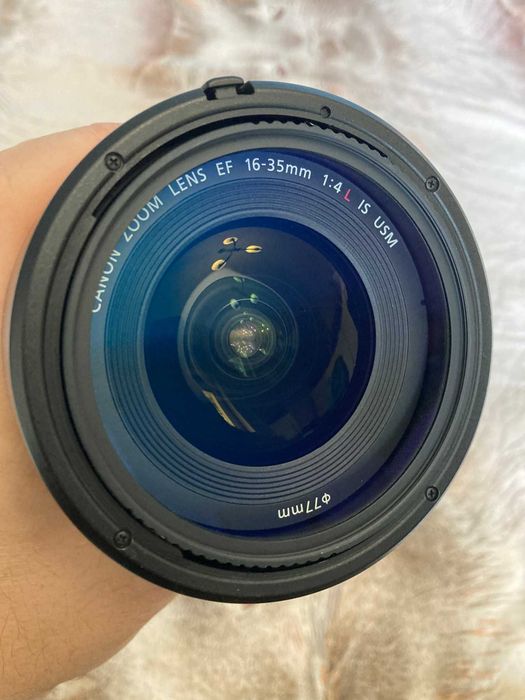 Canon EF 16-35 mm f/4 L IS USM | Seria L | Stan BDB | Pudełko | Filtr