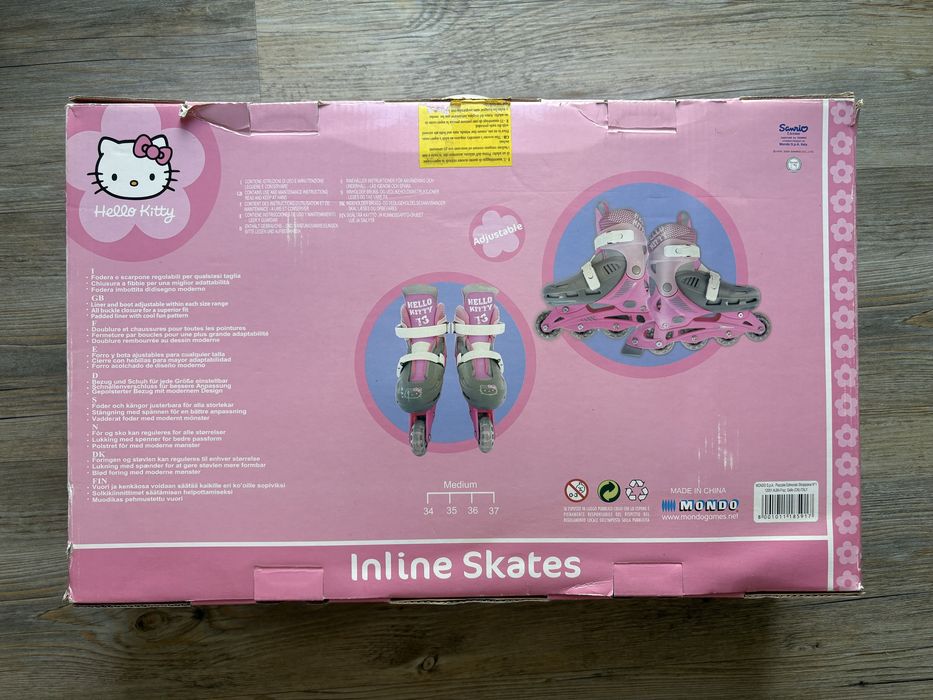 Patins em linha Hello Kitty Sanrio