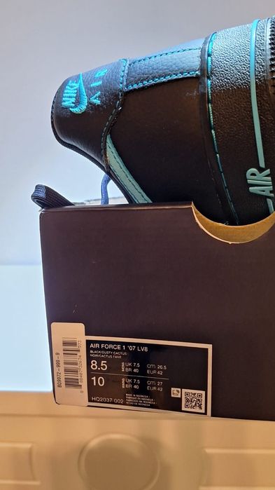Кросівки Air Force 1 '07 LW8, US8.5 EU42 26.5CM,  HQ2037 002