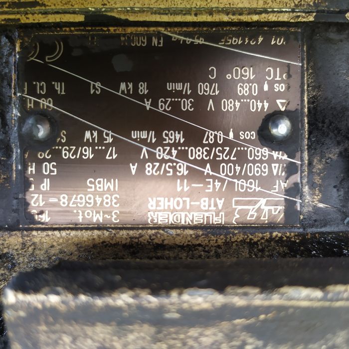Silnik elektryczny ATB loher 15/18 kw