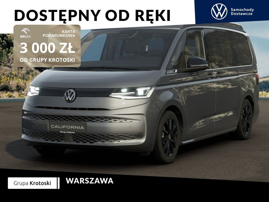 Volkswagen California Beach Tour 2.0 l TDI SCR 150 KM 7-biegowa DSG Dostępny od Ręki!