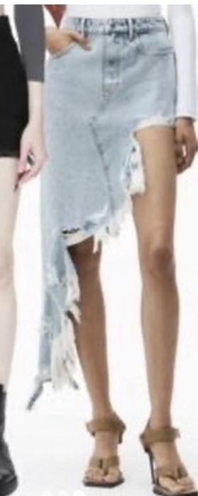 Асиметрична спідниця  в стилi Alexander Wang