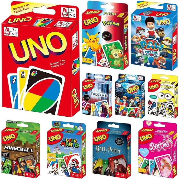 Uno Card Game for Children and Adults
Models: Uno, Uno Barbie, and64309855431297120