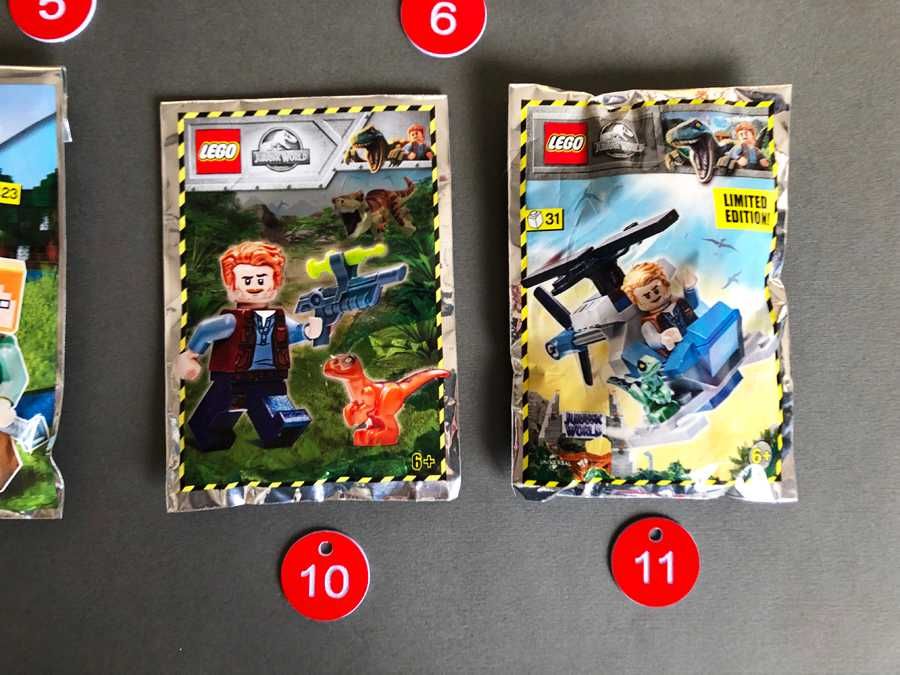 LEGO POLYBAGS: CREATOR, CITY, MINECRAFT, JURASSIC WORLD, HIDDEN SIDE
