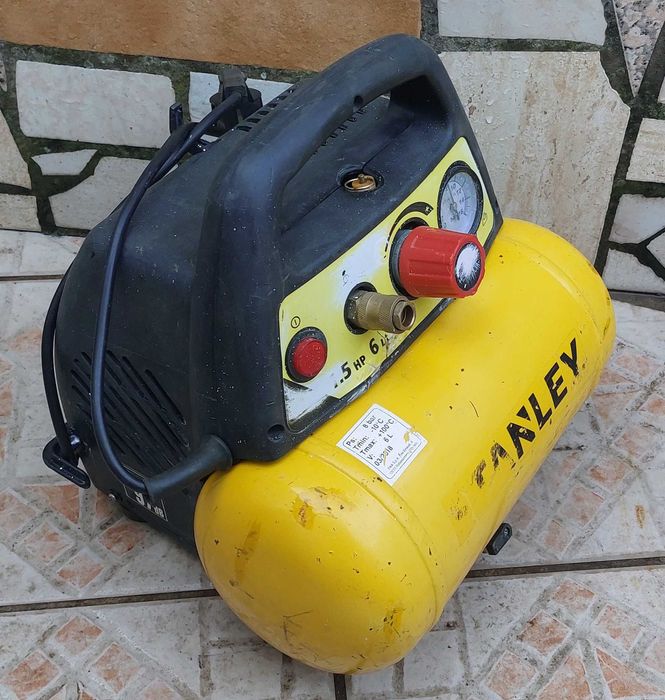 Compressor Stanley 6L 8Bar 1,5HP