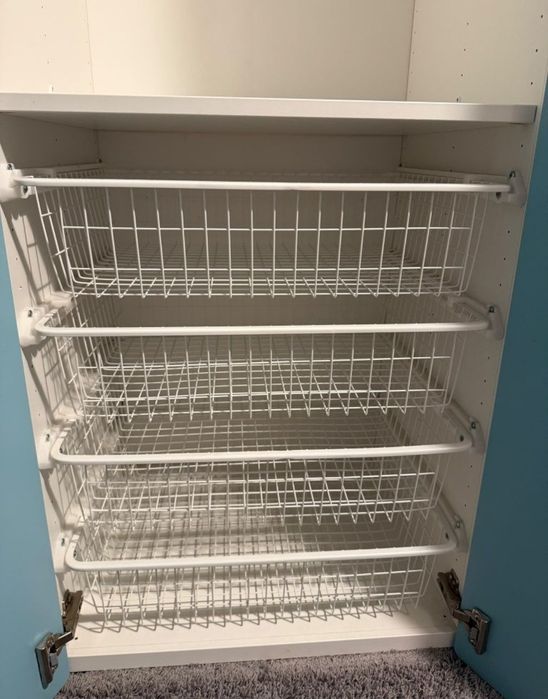 2x szuflada kosz do szafy Ikea szer. 60 gł. 50