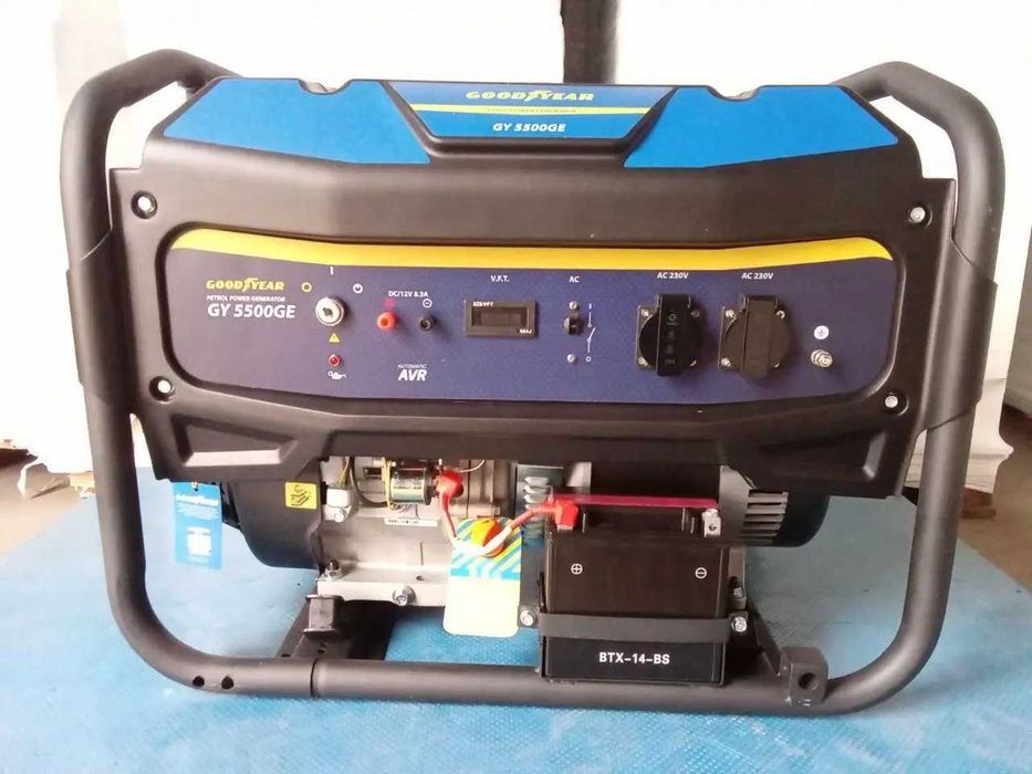 Генератор бензиновый Goodyear GY 5500E (5,5 кВт, электростартер, АВР)