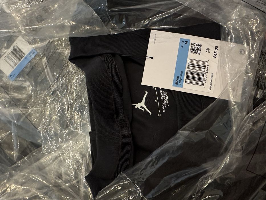 Оригінальна Футболка Jordan M J Df Practice Tee Psg M Чорний IF3807-018