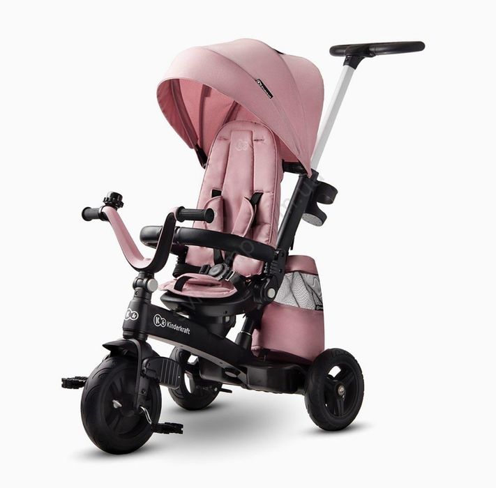 Велосипед Kinderkraft рожевий 5в1