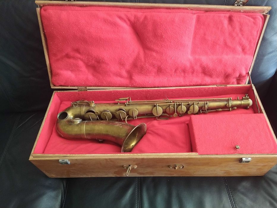 Saxofone tenor Buffet Crampon, Evette & Schaffer, ano 1880-1910