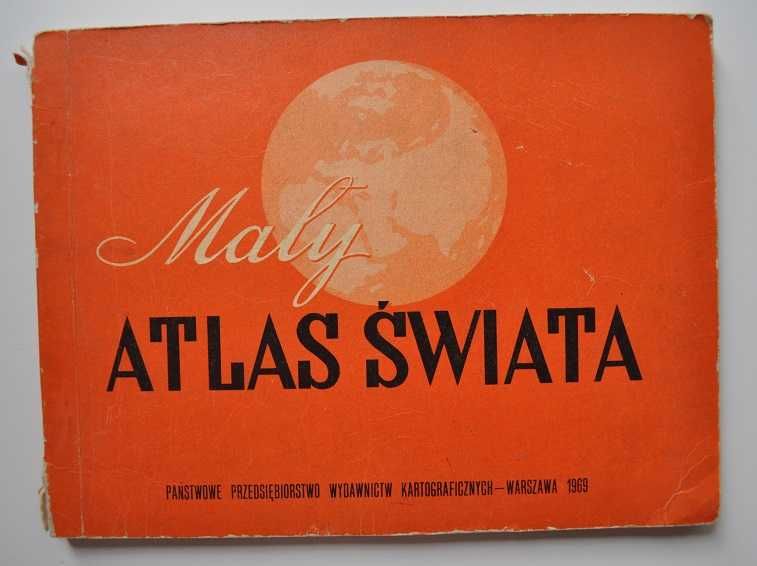 Mały atlas świata 1969r.