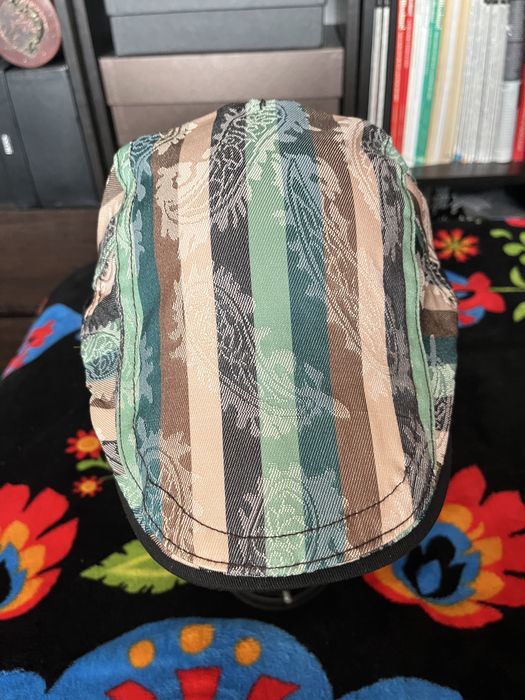 Stylowa czapka kaszkiet / ivy cap w paski i wzory retro 100% bawełna