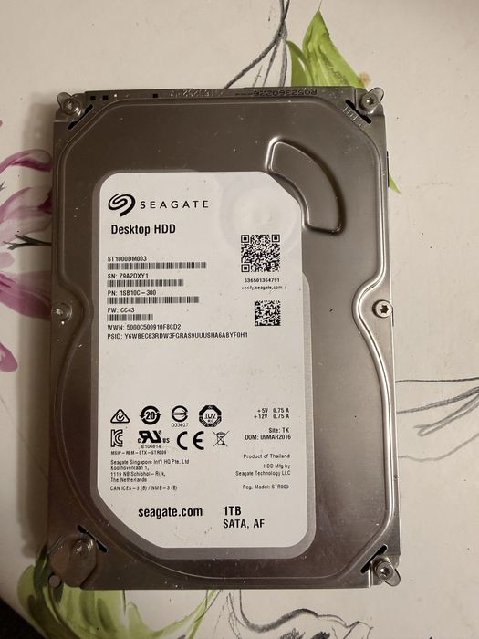 Disco Hdd  seagate 1tb