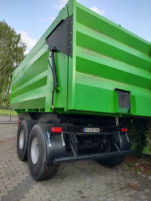 przyczepa rolnicza skorupowa tandem 30m3 . Raty 0%