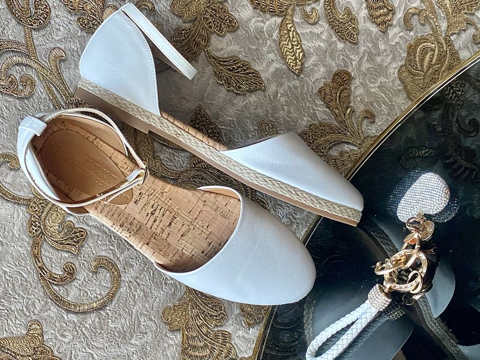 Кожаные Свадебные туфли NEXT. Туфли невесты. Туфельки. Босоножки.