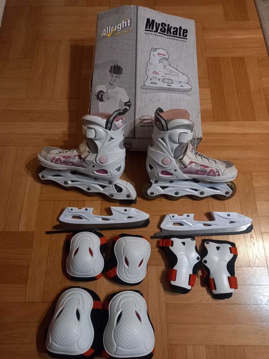 Łyżworolki dziewczęce 37-40