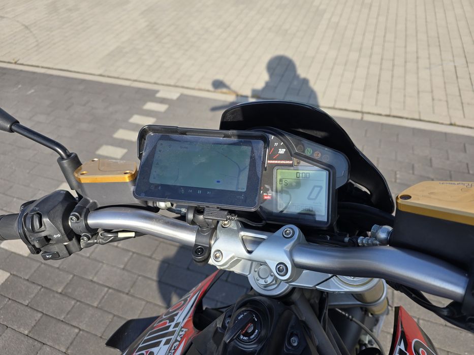Aprilia Dorsoduro 750,  wydech G.P.R tytan