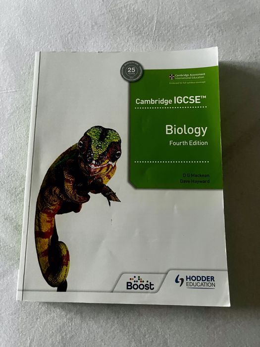biology for IGCSE Cambridge with workbook