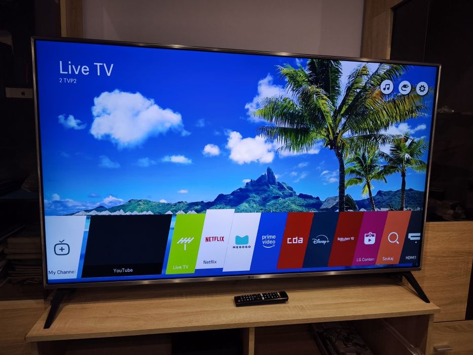 Telewizor LG 55 cali LED Smart TV Wifi Netflix YouTube