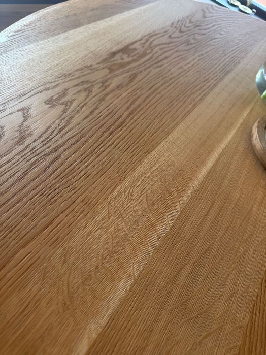 Stół dębowy okrągły