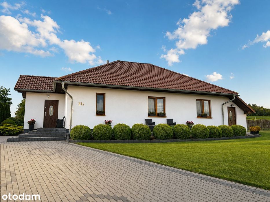 Twój gotowy dom na Kaszubach – duża działka 1490 m² i las nieopodal !