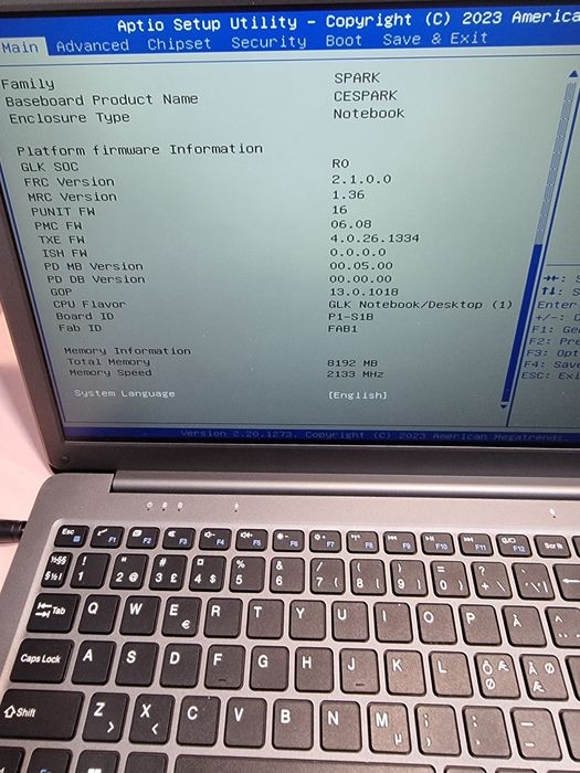 Laptop Cepter Cespark 4 szuki +2 uszk. gratis