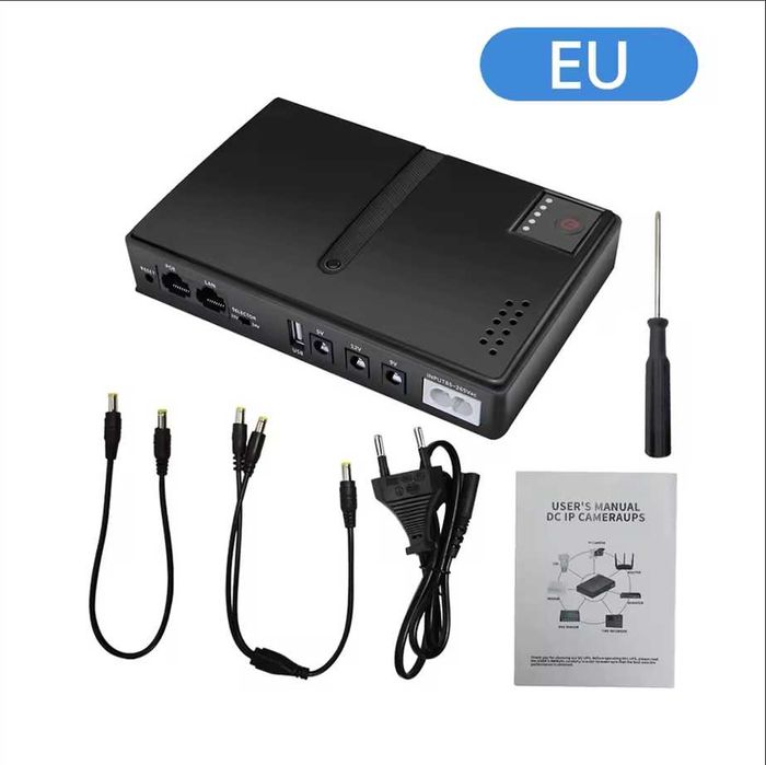 ДБЖ UPS для роутера DC 1018L 18W (без акумуляторів 18650)