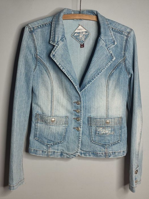 Marynarka/kurtka jeansowa damska rozm. M