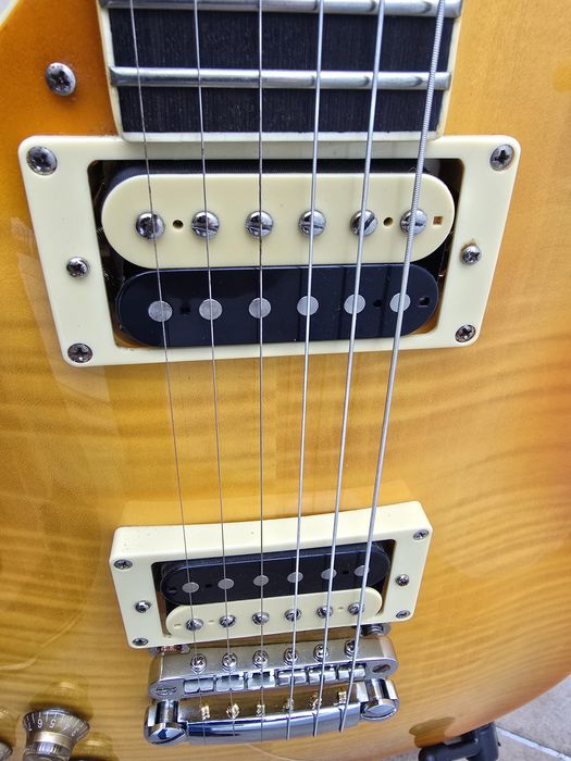 Guitarra Harley Benton Les Paul Canhoto / Esquerdino