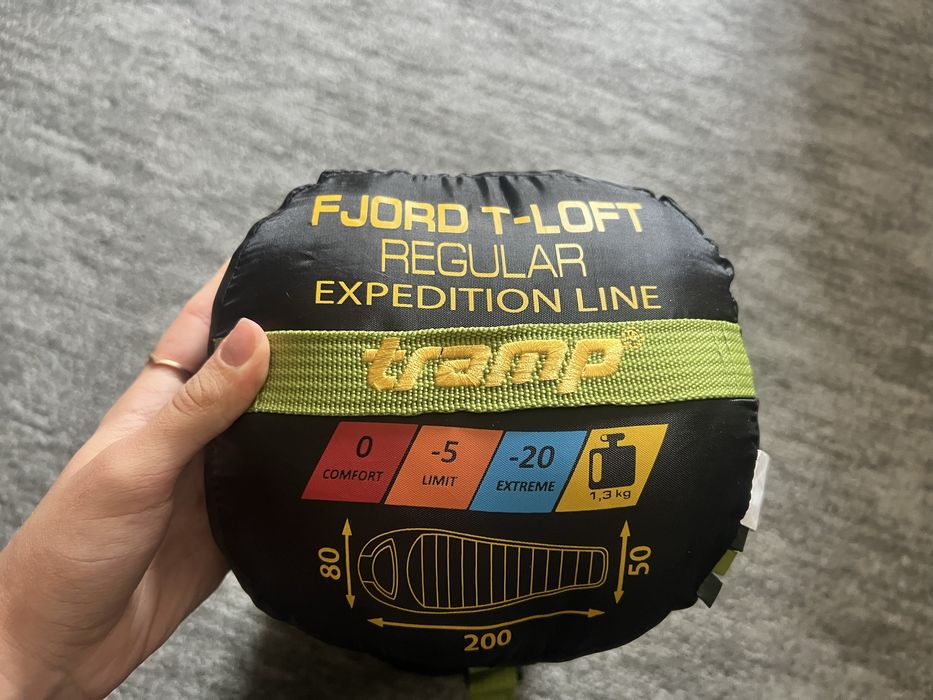 Спальный мешок Tramp Arctic Regular кокон левый green