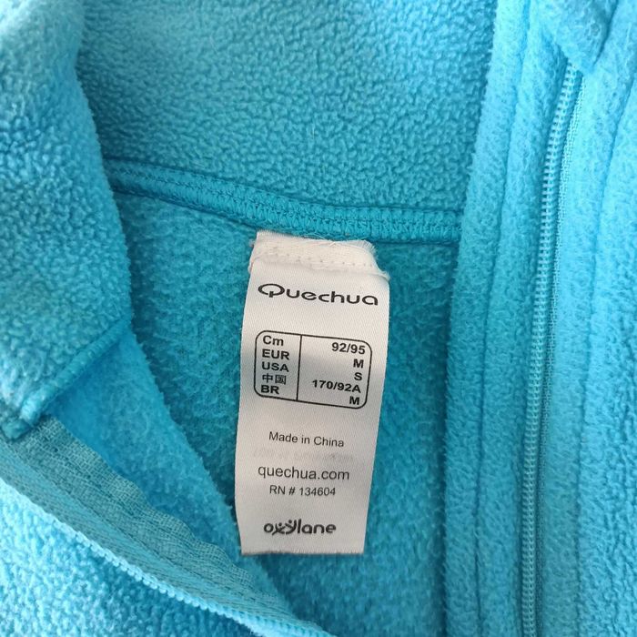 Niebieski polar damski Quechua rozmiar M