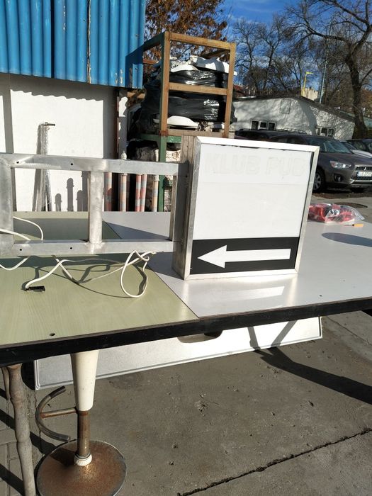 Konstrukcja szyld reklamowy aluminium