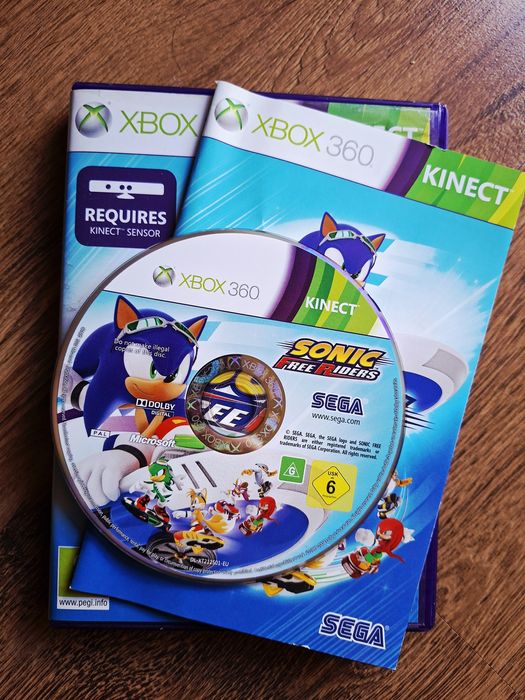 Sonic Free Riders Kinect XboX 360