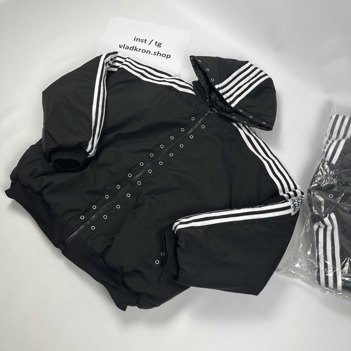 5-Lines Puffer Jacket | 5-Полосная Пуховик Adidas Balenciaga Racer