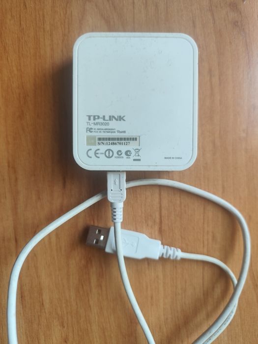 Router Tp-link 3020 4g lte na dd-wrt