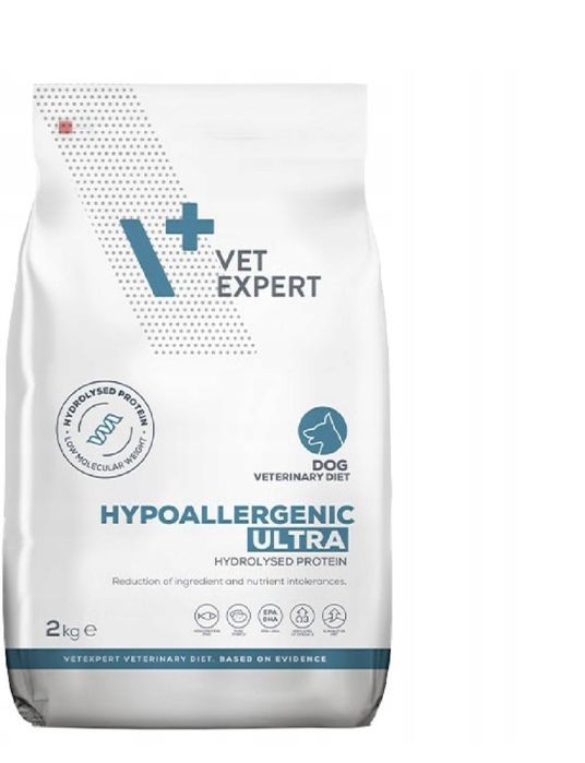 Sucha karma dla psów z alergią Vet Expert Hypoallergenic Ultra z rybą 2kg