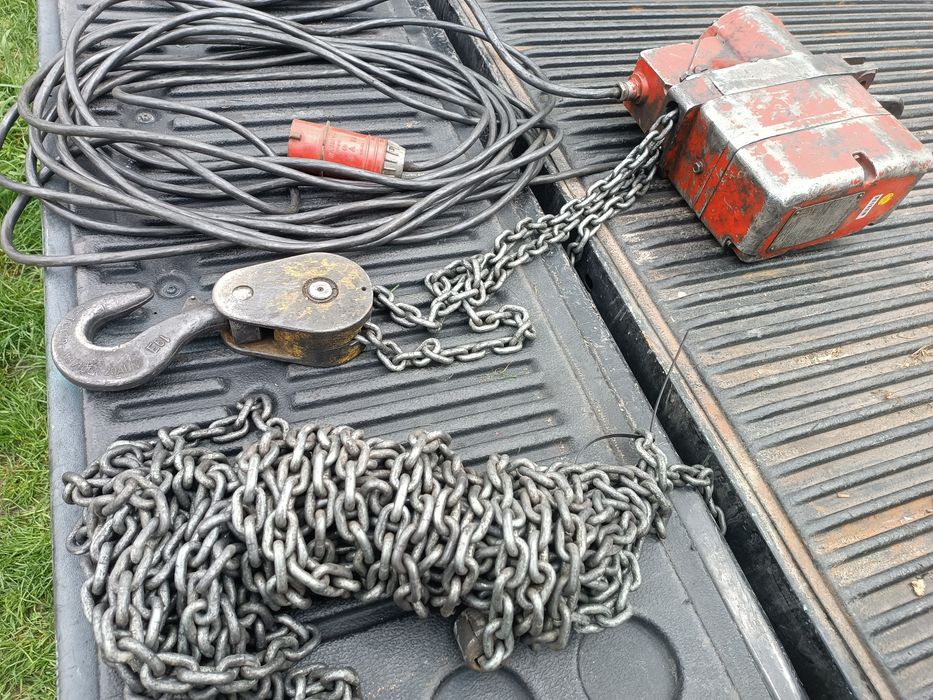 Elektryczny wciągnik łańcuchowy 1 tona wciągarka 1000 kg.