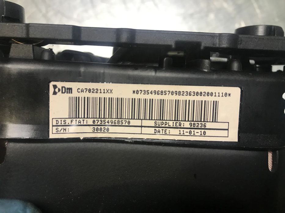AIRBAG DO VOLANTE FIAT DOBLO II 07354968570