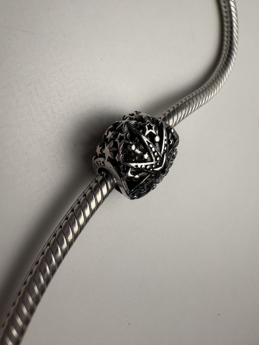 Piękny charms gwiazda do bransoletki Pandora