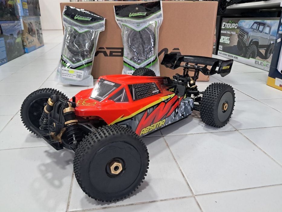 Carro rc usado com garantia+duas baterias