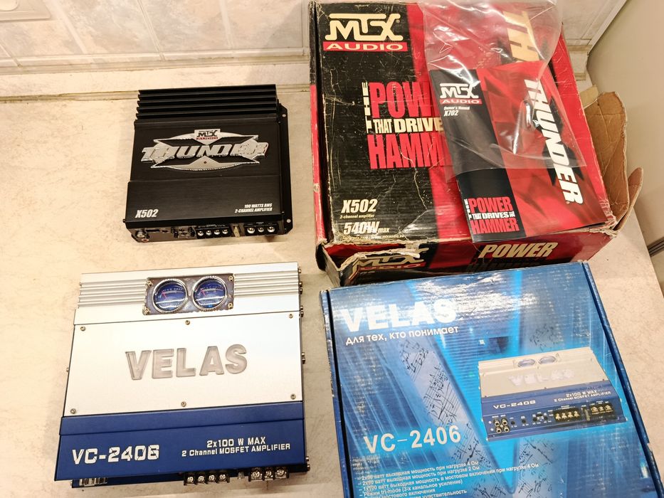 Усилители автомобильные из Германии.