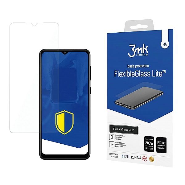 Szkło hybrydowe 3mk FlexibleGlass Lite™ na Samsung Galaxy A02