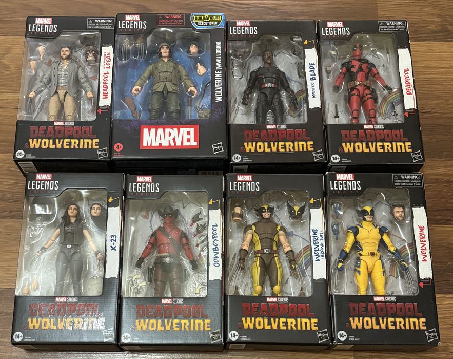 Фігурка Дедпул Люди Ікс Шаблезуб Росомаха X-Men Моджо Містік