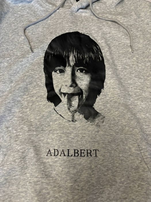 Серая кофта adalbert y2k