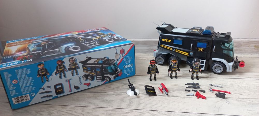Playmobil city action pojazd  jednostki specjalnej 9360