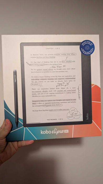 Kobo elipsa 2E +pen como novo